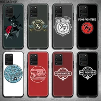 foo fighters phone case for samsung s20 plus ultra s6 s7 edge s8 s9 plus s10 5g lite 2020