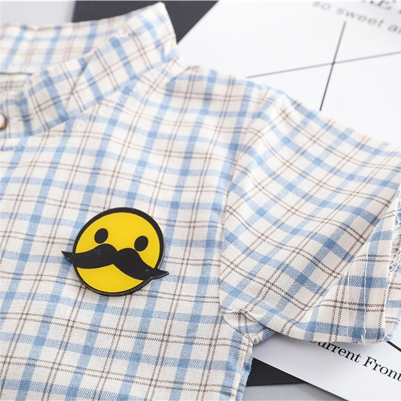 Комплект из 2 предметов для новорожденных мальчиков: рубашка + короткие штаны на