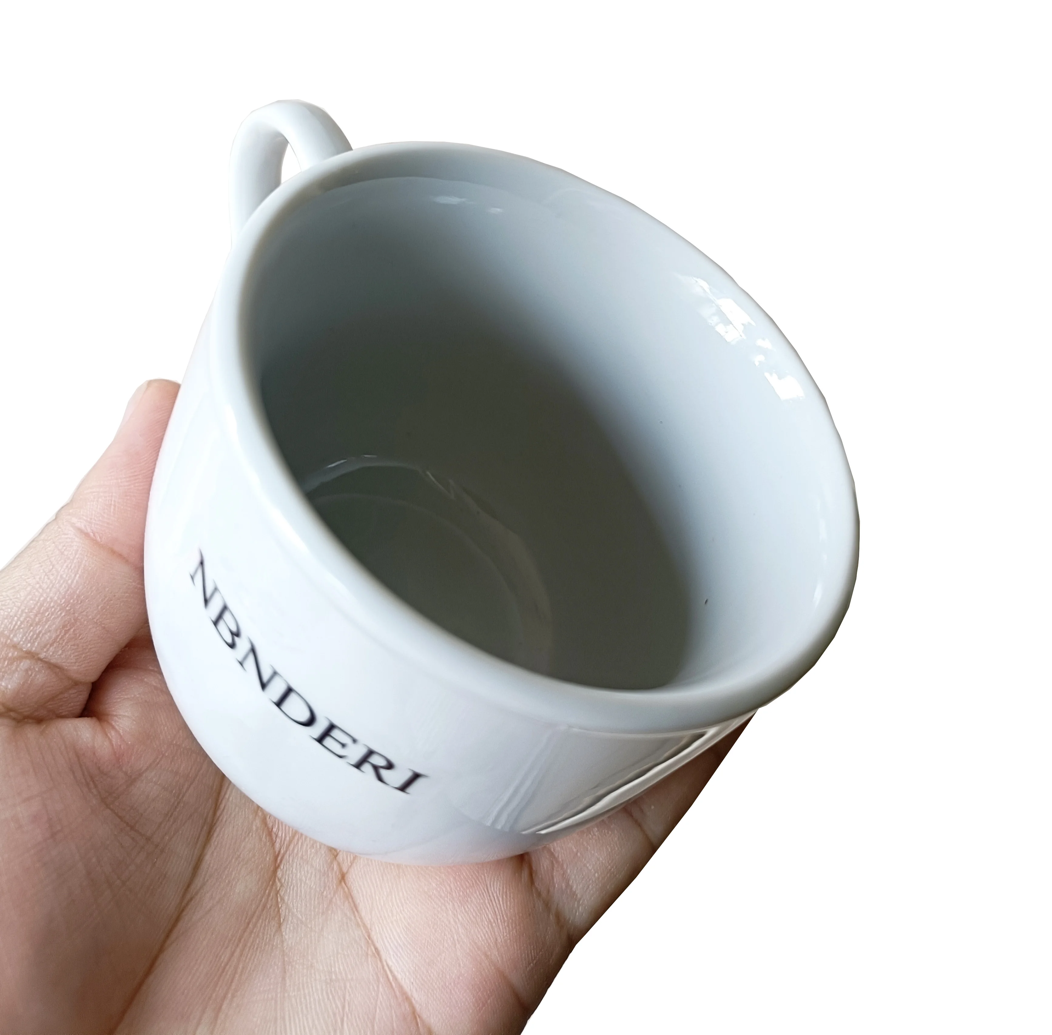 Кофейные кружки с ручками nbnновости идеально подходят для чайной чашки белая