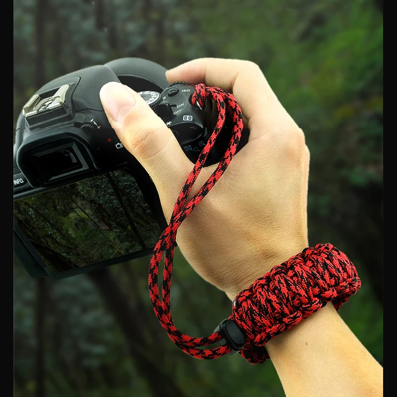 Ремешок на запястье для камеры Canon EOS R5 R6 RP 5DII 5D3 5DIV 6DII 80D 90D 770D 800D 250D SL3 SL2 плетеный