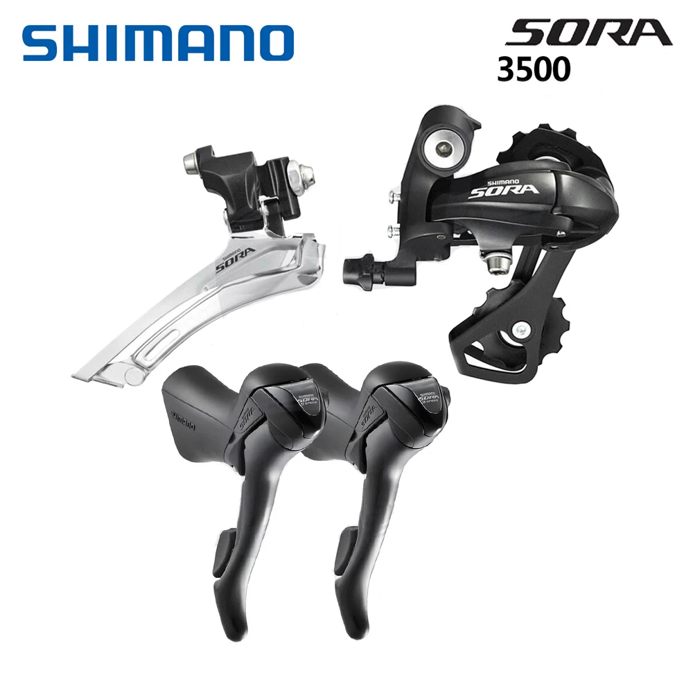 Набор групп SHIMAN0 Sora 3500 для дорожного велосипеда 2x9 скоростей набор переключения