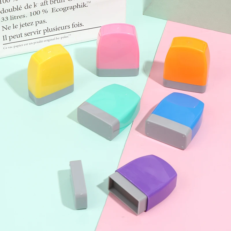 Цветная детская игрушка штамп с именем для детей школьная одежда шапка 33*13