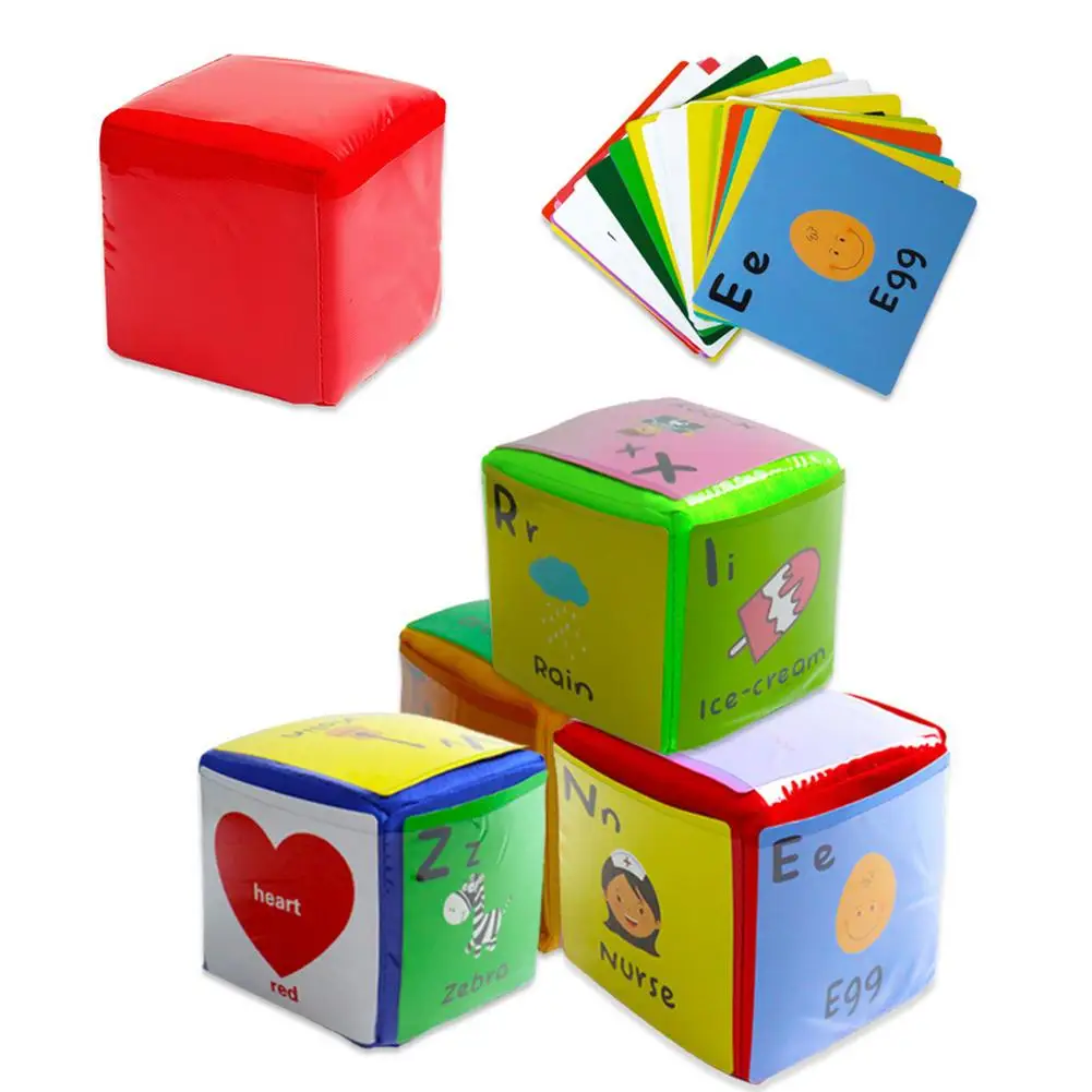 

Baby Soft Blocks Grab and Stack Building Blocks Educational Toys jouet enfant foam beads hobby lote lotes kids craft