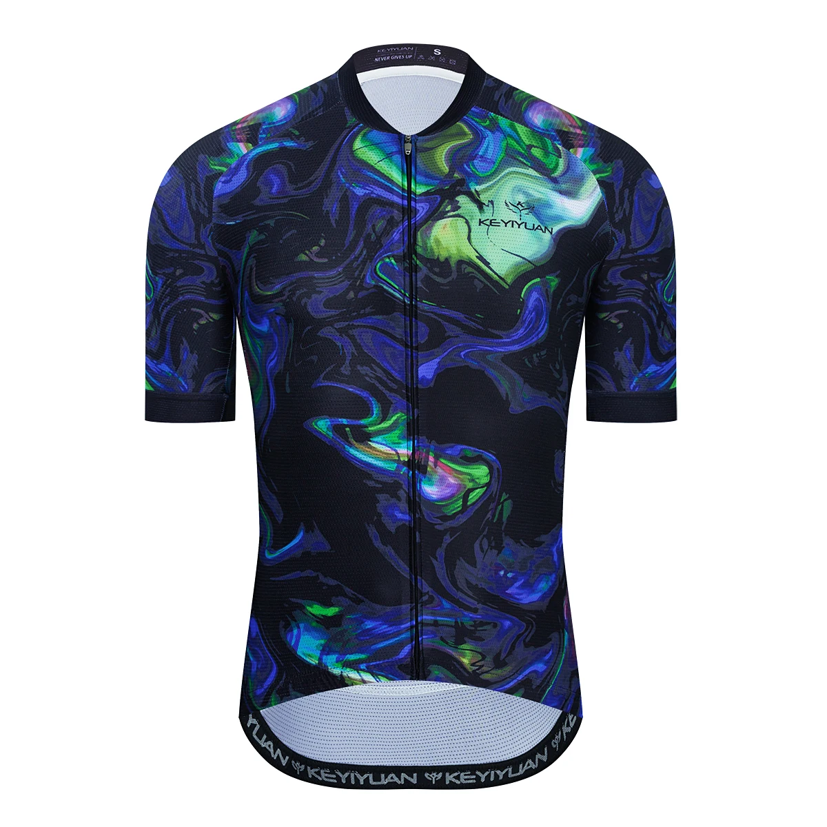 

KEYIYUAN New Men Short Sleeve Cycling Clothing Top 2022 Pro Team Bicycle Shirt Bike Jersey Camisetas Ciclismo MTB Manga Corta