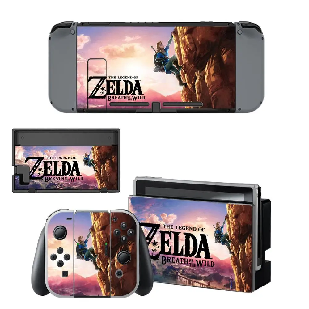 Nintendo switch наклейка легенда о Зельде для nintendo Switch полный комплект Лицевая панель s