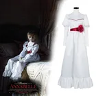 Платье для Хэллоуина, кукла Аннабель, косплей-костюм для женщин, детей, страшный костюм, каннабель