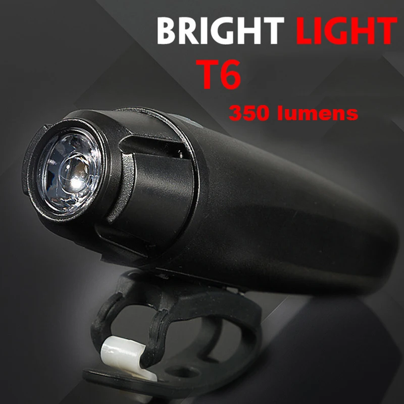 Передний светодиодный фонарь для велосипеда водонепроницаемый с зарядкой по Usb