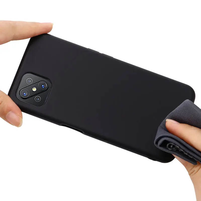

Case For OPPO Rone 4Z 5G 3 Pro Find X2 R17 Pro R15 R11S R11 Plus Ultra-thin High Quality Non-slip TPU Shockproof Back Cover