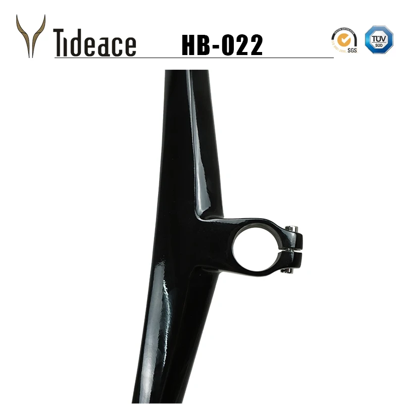 Tideace T800 полностью углеродный руль UD MTB Горный Руль Интегрированный руль со стержнем ультра светильник 600-700 мм запчасти для велосипеда