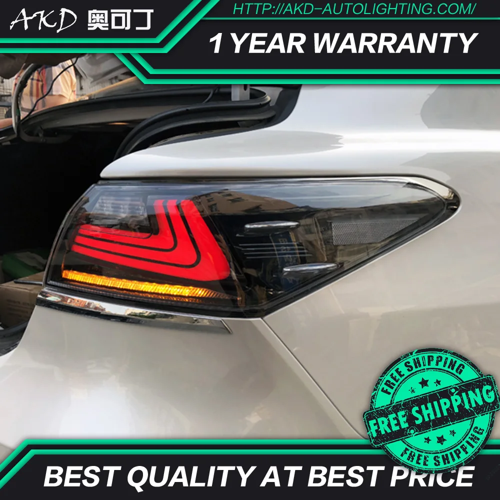 AKD тюнинг автомобильные задние фонари для Toyota Camry 2018 гибридные светодиодный ные