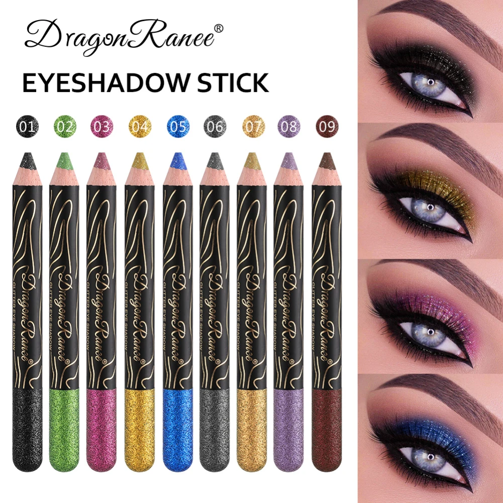 

Diamond Glitter Silkworm Eyeshadow Pen Long lasting Waterproof Highlighter Pearl Shiny Pigment Eye Shadow Eyeliner Pencil Makeup