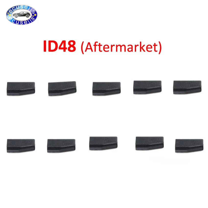 10 шт./лот Высококачественный чип для автомобильного ключа ID48 карбоновый