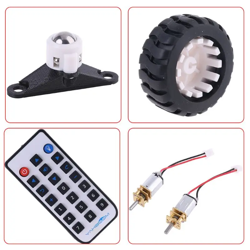 

1Set Micro:bit Graphical Programming Robot Mobile Platform Smart Car V4.0 Support Line Patrol Ambient Light Accessories