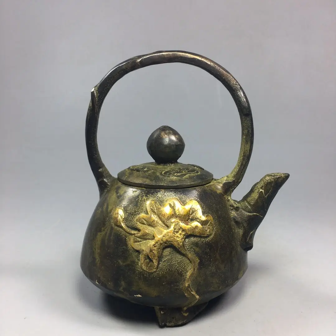 Винный горшок из чистой меди китайская коллекция старой | Дом и сад