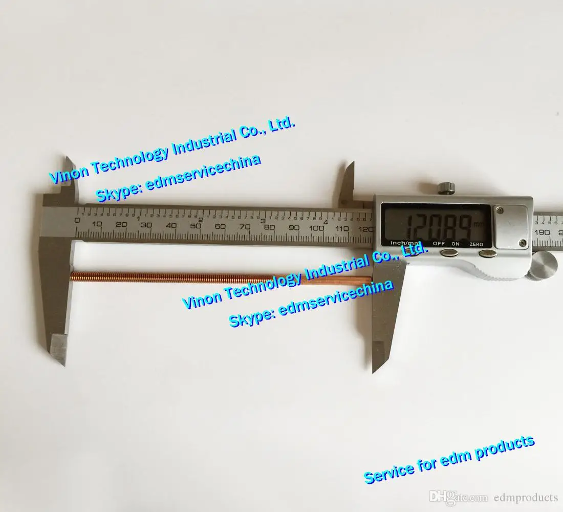 (5 шт. в упаковке) M5 * 0 8*80*120 мм edm медная Магнитная деталь с отверстием (резьба L = 80