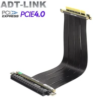 extensor pci express 4 0 x16 to x8 extension cable adapter pcie gen4 riser 8x 16x gtx3080 rx5700xt graphics card mining extender