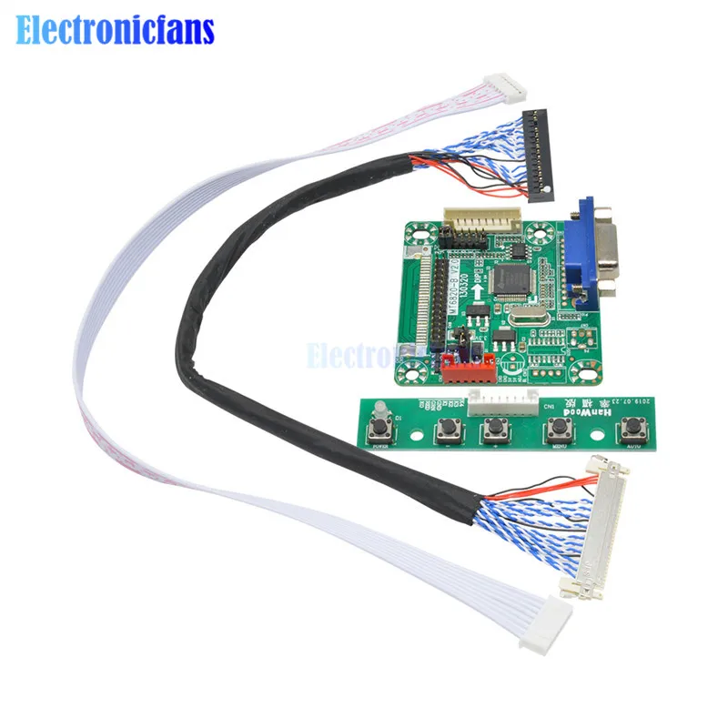 MT561-B MT6820-MD Универсальный LVDS lcd Montor экран универсальный драйвер привод плата 5 в 1"-42" Laptor компьютерный Модуль Запчасти DIY комплект