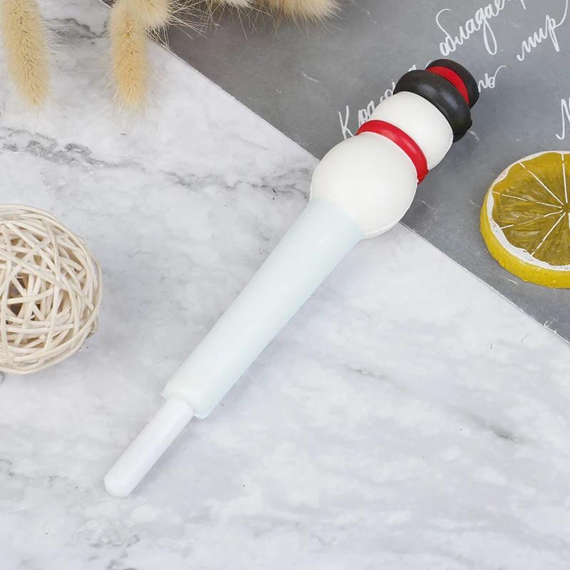 0 35 мм Снеговик Олень Медведь нейтральная ручка Рождественская Черная гелевая