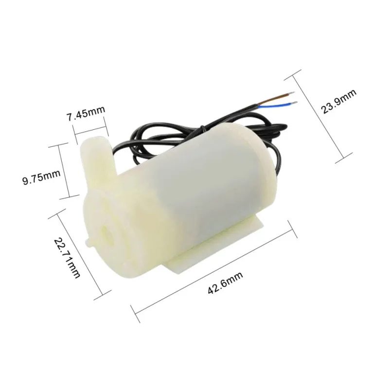 Микро погружной мотор для водяных насосов мини водяной насос низкий уровень шума