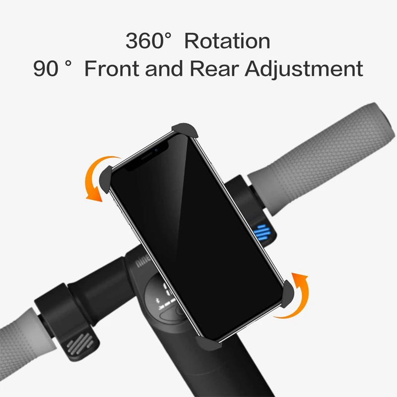 for gps mount bracket for xiaomi mijia365 es1 es2 bicycle accessories ninebot g30 max handlebar phone holder electric scooter free global shipping