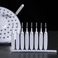 10pcsset shower head cleaning brush bottle teapot nozzle kettle spout micro brush anti clogging cleaning brush for kitchen