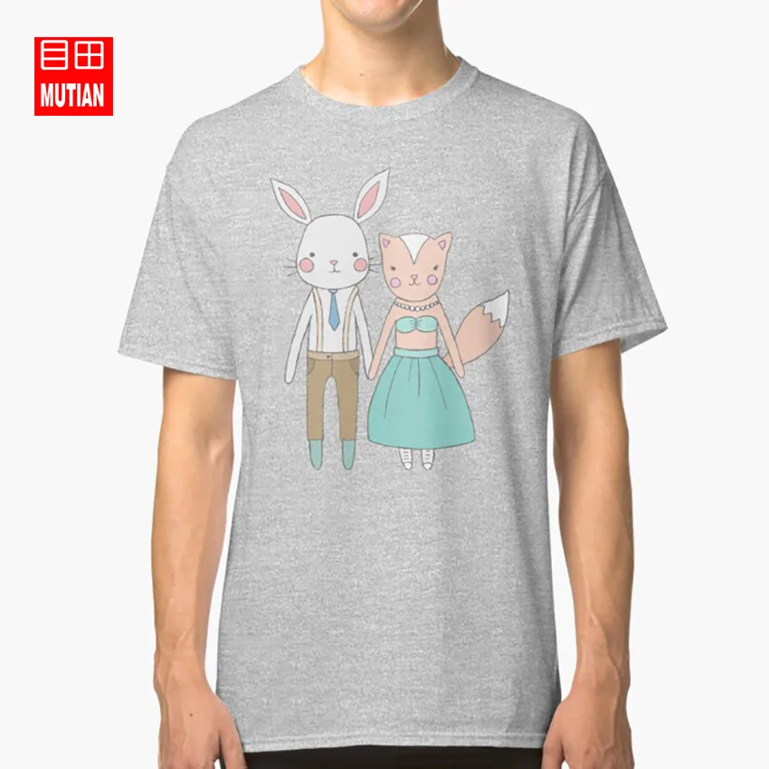 Футболка с изображением животных героев мультфильма История любви | Мужская