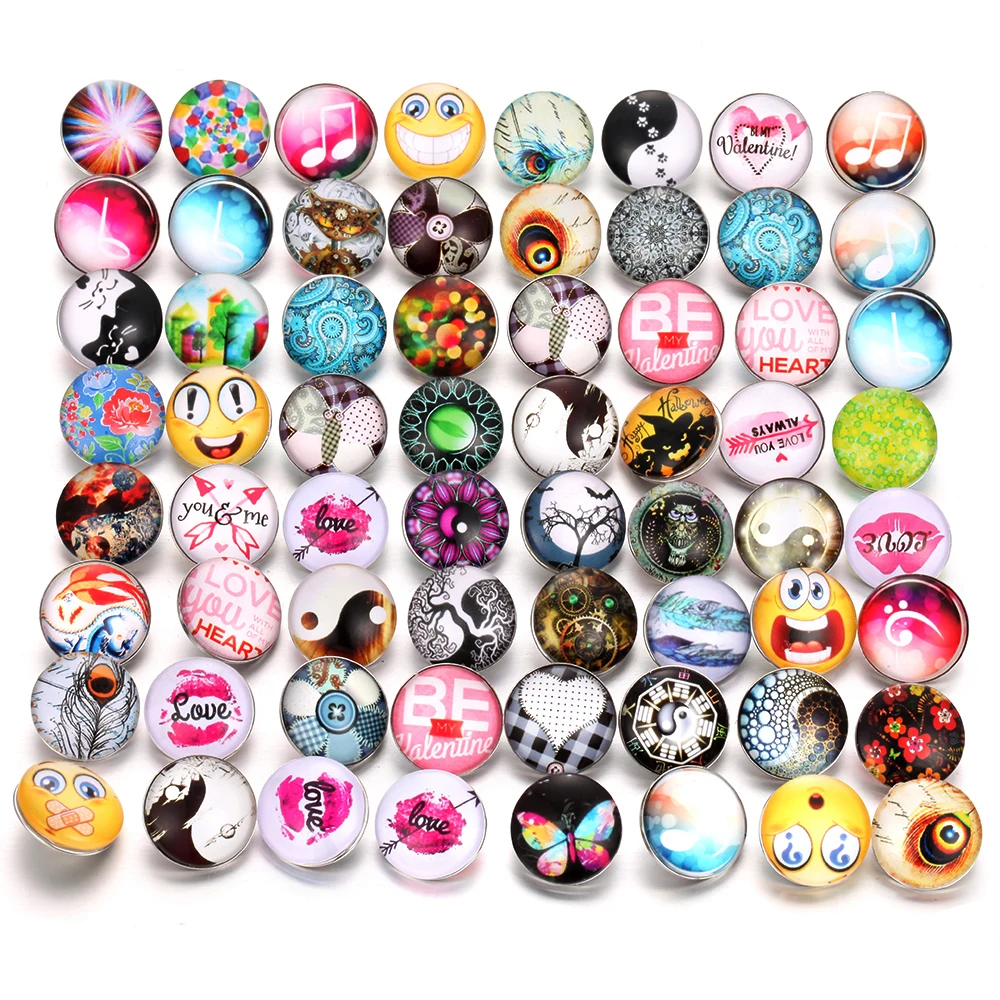 10 шт./лот оптовая продажа стеклянные металлические застежки для ювелирных