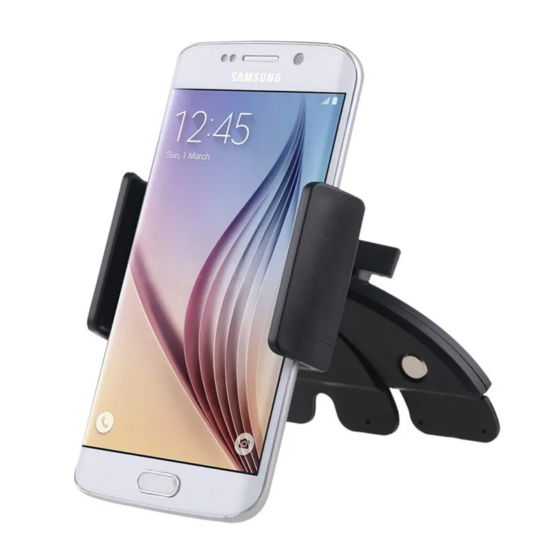 Универсальный автомобильный CD Слот держатель для телефона Регулируемый сотовый