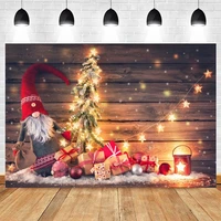 christmas photography backdrop xmas tapestry snowman santa wood wall background winter banner decoration photo booth studio