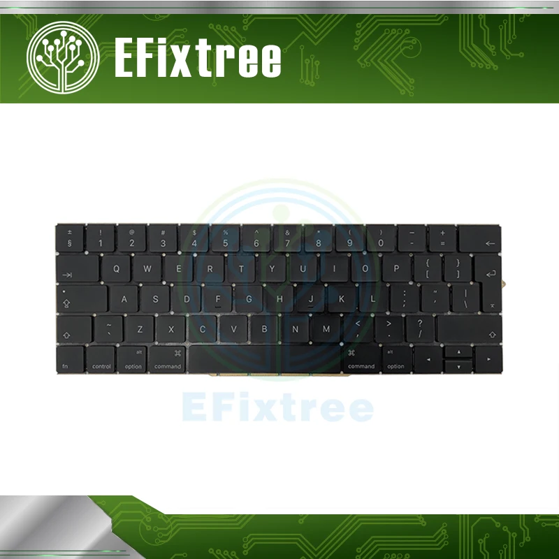 Клавиатура A1706 с английской раскладкой для Macbook Pro Retina клавиатура 15 дюймов A1707 EMC 2016