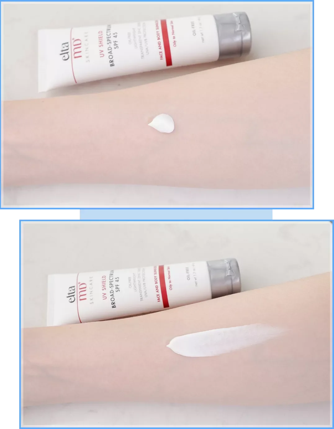 Elta MD UV Sunscreen suncream eltamd makeup facial shields primer skincare Broad-Spectrum SPF 45 Anti Oxidant Prevent sunburn | Красота и