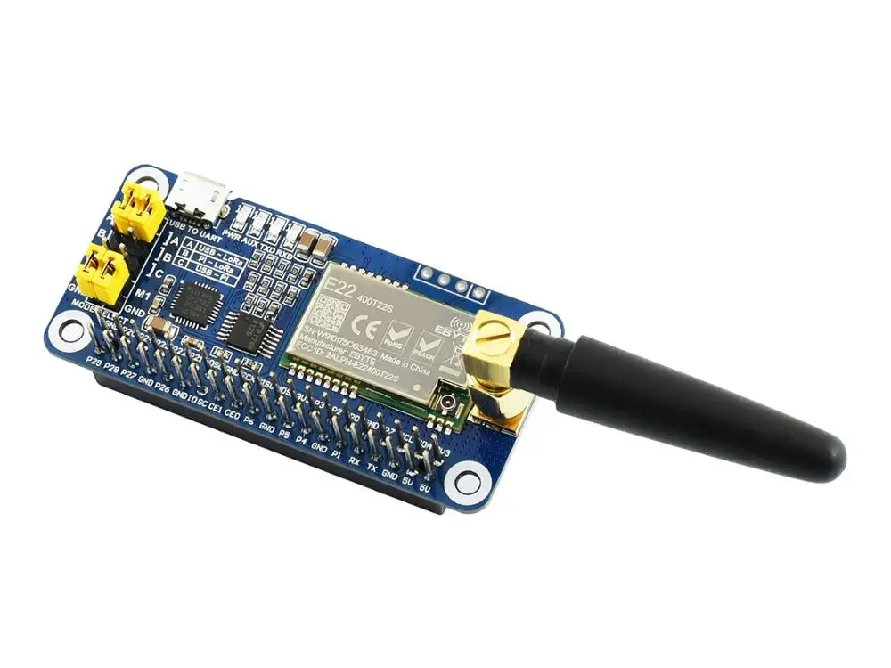 SX1268 433M LoRa шляпа на основе охватывает Частотный диапазон 433 МГц подходит для
