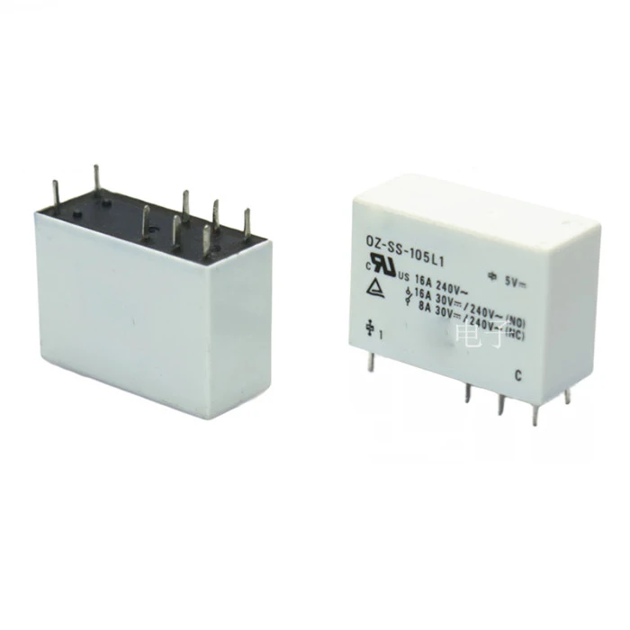 

New 10pcs/lot power relay OZ-SS-105L1 5VDC 8PIN