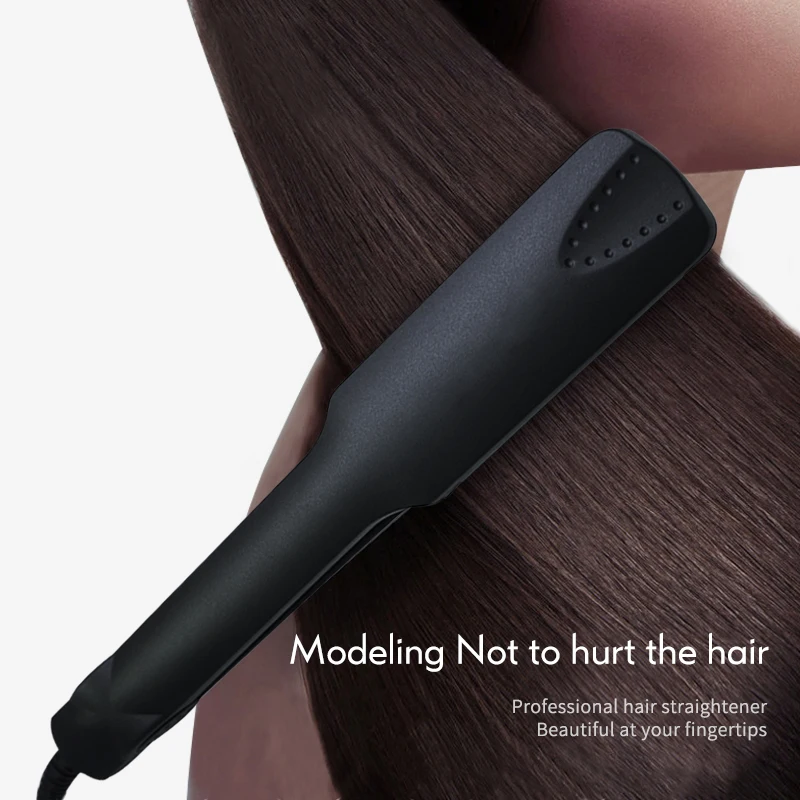 Выпрямитель для волос с быстрым нагревом плоский утюжок турмалиновым