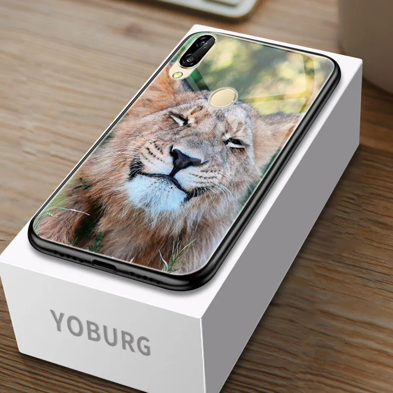 H PC+ TPU для huawei P20 P30 P10 Pro Lite Супер Яркий глянцевый чехол для huawei P Smart Plus Smart+ чехол - Цвет: H