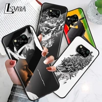 miyagi andy panda for xiaomi poco f3 f2 x3 nfc x2 m2 pro tempered glass hot new shell luxury cover phone case