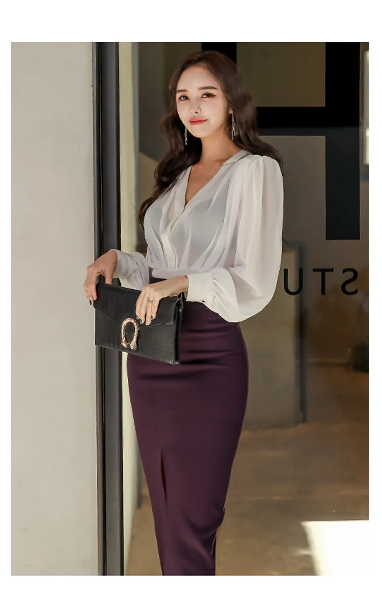 В Корейском стиле детский комплект одежды летний с v образным вырезом шифоновая