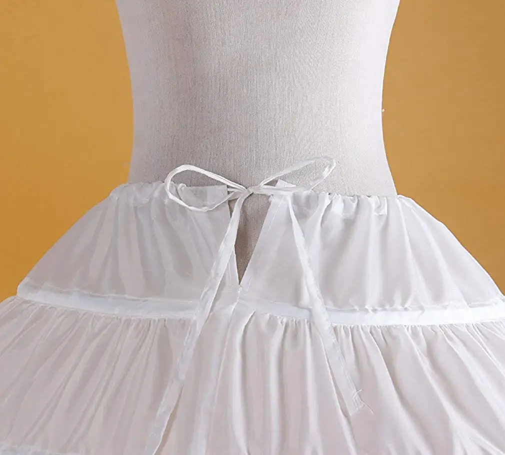 White Petticoats for Wedding Dress 6 Hoops Layers Tulle Adjustable Ball Gown Prom Crinolina Vestido De Novia | Свадьбы и торжества