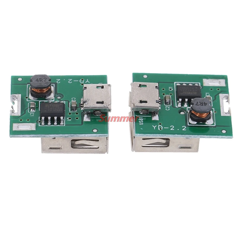 Smart Home 2Pcs Micro USB 5V Li-ion 18650 Battery Charger Module Board DIY Power Bank PCB Board Module High Quality