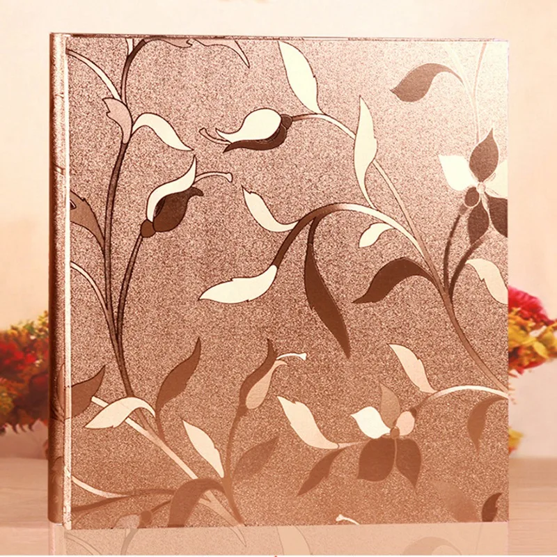 Кожаный чехол для фото альбома очень большая емкость семейного свадебного