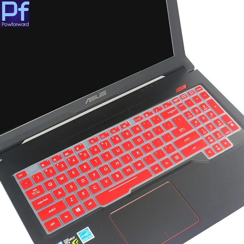 15 6 чехол для клавиатуры ноутбука Защитная пленка Asus TUF Gaming FX504 FX504GE FX504GD FX504GM FX504G FX503