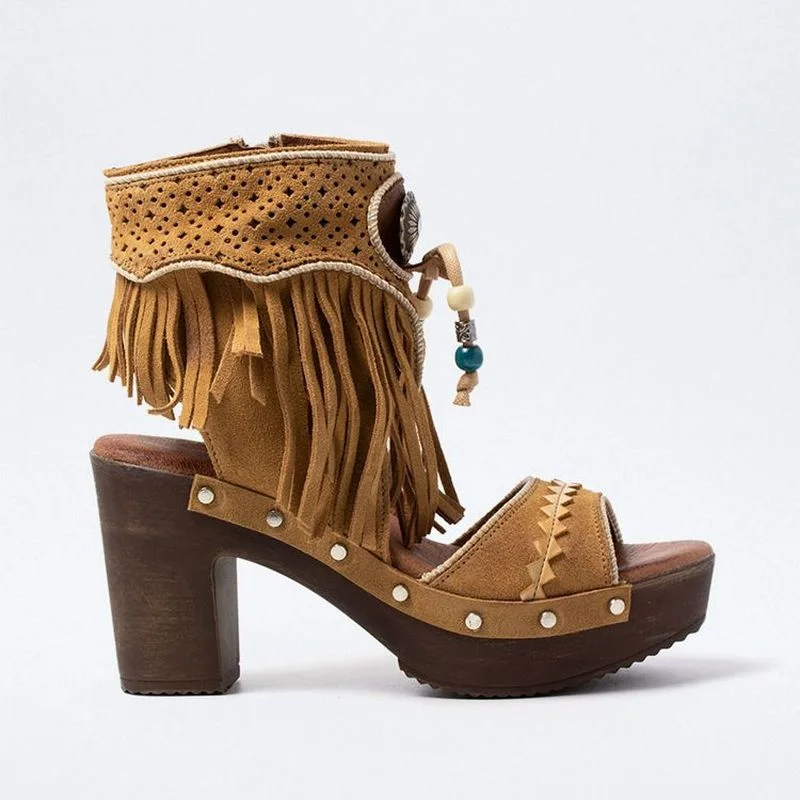

Women Sandals 2021 Retro Clip Toe Ladies Gladiator Sexy Vintage Boots Casual Tassel Rome Summer Beach Woman Shoes Female New