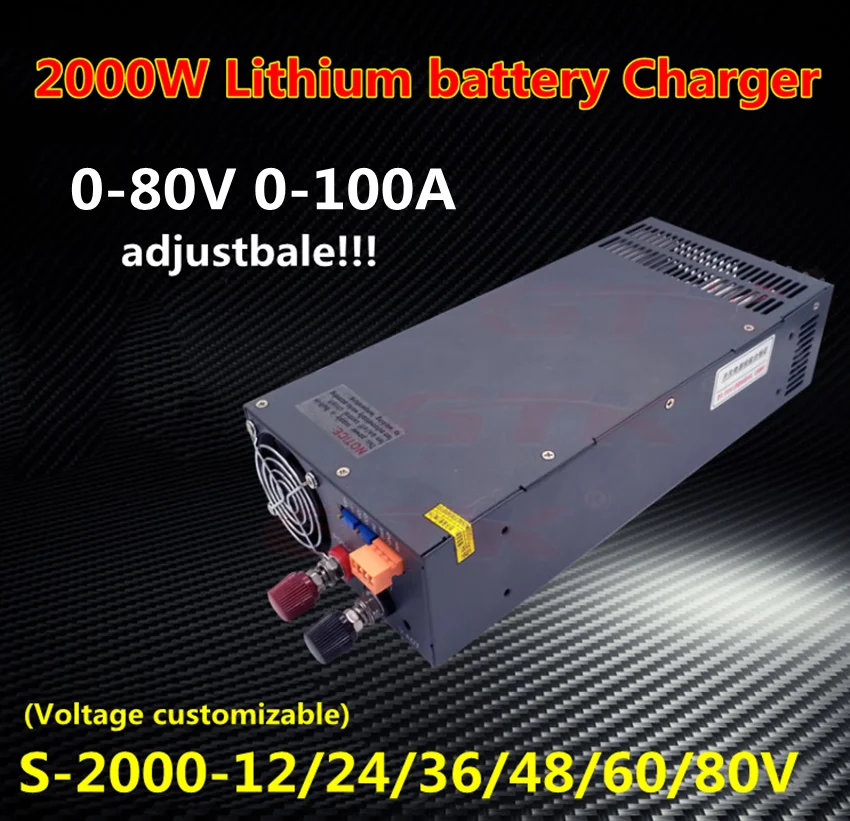 Умное зарядное устройство 2000 Вт 0 80 в 12 6 а для li ion lipo Lifepo4 яркий выход 14 в|20a battery