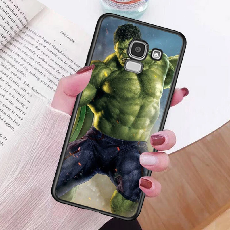 

Marvel Hulk for Samsung Galaxy j8 j7 j6 j5 j4 j3 j2 Duo Prime Core Plus 2018 2017 Black Phone Case