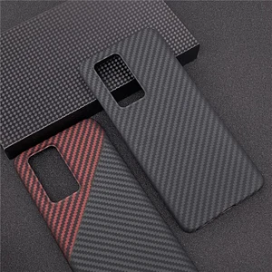 real carbon fiber lens protection phone case for huawei p50 p40 pro plus carbon fiber hard cover cases free global shipping