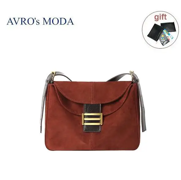 red AVRO's MODA сумка женская женские сумки женска сумка из натуральной кожи, женская модная сумка на плечо, винтажные повседневные роскошные сумки, женские сумки, дизайнерская женская сумка через плечо - Цвет: red