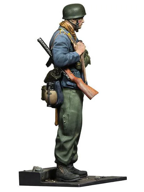 Масштаб 1/35 Неокрашенная фигурка из смолы сборная парашюта|Наборы для сборки