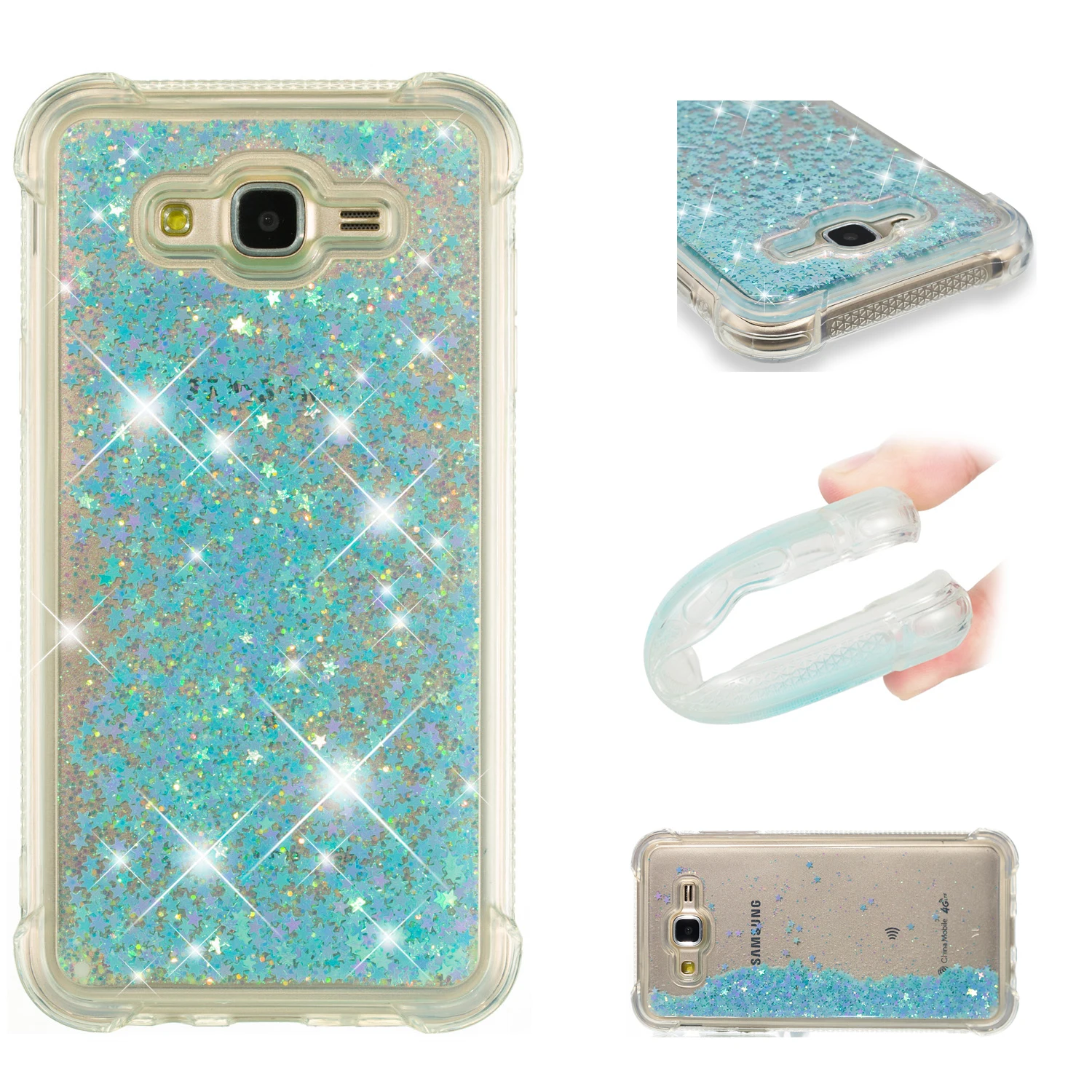 Блестящий чехол для Samsung Galaxy J7 2015 Neo Core Nxt SM J700F J700H/DS J700M J701F/DS J701F|Чехлы-накладки| |