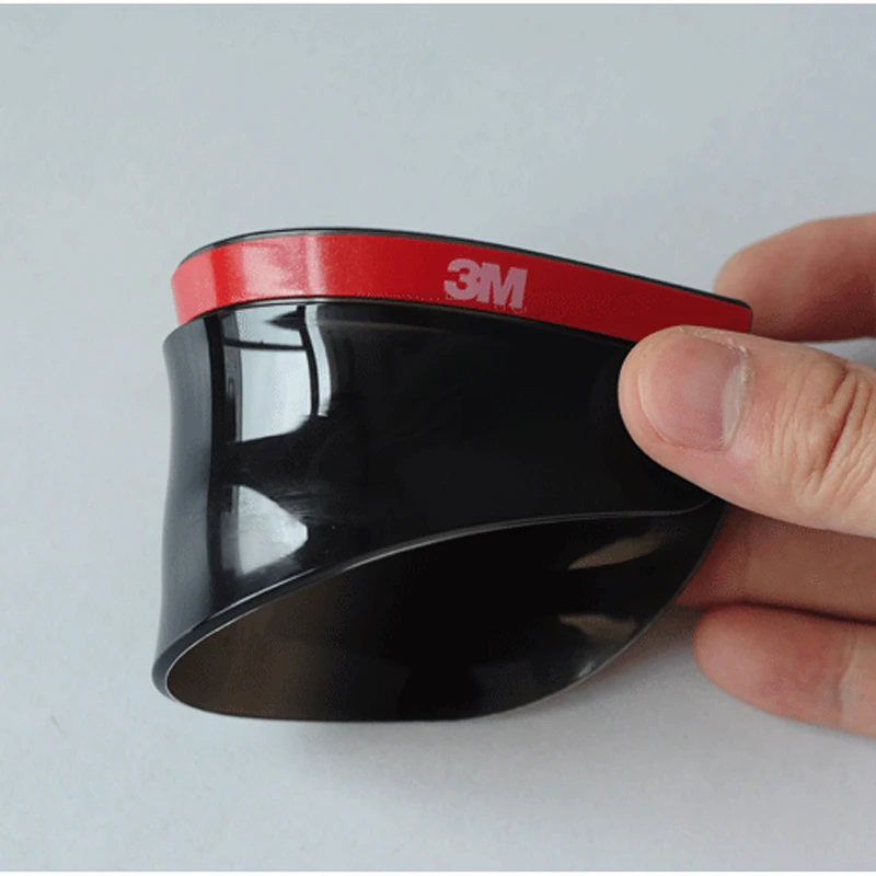 2 шт. ПВХ автомобильная наклейка на зеркало заднего вида защита от дождя и бровей