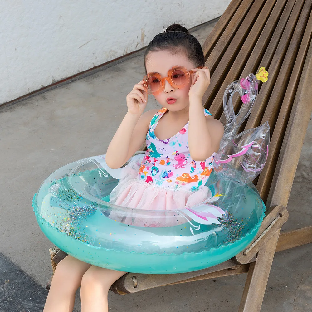 3D Лебедь Rooxin детский бассейн плавающее кольцо надувной круг для детской